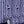Popsicle wallpaper by Liberty James Studio in navy, sample roll showing wavy popsicle stripes