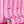 Popsicle wallpaper by Liberty James Studio in pink, wavy popsicle stripes in a styled room setting