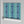 Popsicle wallpaper by Liberty James Studio in teal, roll showing wavy popsicle stripes