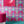 Psychedelic Pop Wallpaper wallpaper by Liberty James Studio in pink, a psychedelic mirrored design in a styled room setting