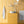 Popsicle wallpaper by Liberty James Studio in yellow, wavy popsicle stripes in a bathroom setting