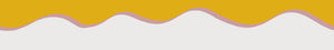 Scroll border wallpaper by Parker and Jules in yellow, pattern sample of a wavy scroll border