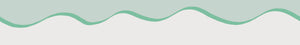 Scroll border wallpaper by Parker and Jules in aqua, pattern sample of a wavy scroll border