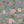Seasons in Bloom wallpaper by Victoria Sanders in duck egg blue, close view of a meadow of flowers rising from the base