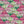 Silk Shades wallpaper by Brand McKenzie in pink, detail of layered silk lampshades