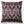Soltar velvet by Tatie Lou in pink, a Deco arch pattern as a cushion