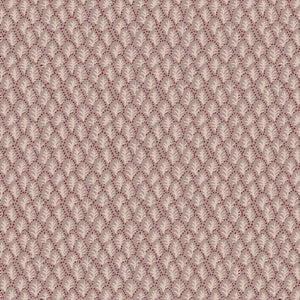 Trees II linen by Parker and Jules in lilac, flat sample of tiny stylised trees