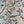 Eversley Grasscloth grasscloth by Parker and Jules in cream and teal, full repeat of trailing roses