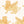 Winged Lion wallpaper by Annika Reed in mustard, close-up of winged lions