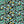 Abondance linen by Claire de Quénetain in green, full repeat of a hand-painted floral design
