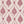 Agra linen by Annika Reed in pink, full repeat of block-print flowers in a trellis