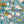 Augusta linen by Claire de Quénetain in brown, flat sample of a hand-painted floral design