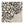 Bark linen by Bethie Tricks in black and white, flat sample of organic bark shapes