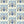 Pair of Dogs wallpaper by Annika Reed in blue, flat sample of pairs of dogs and vases