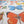 Beetle and Butterfly fabric by Seed Home Designs in red, blue and green, flat sample of watercolour beetles and butterflies