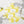 Citrus Collection Eco velvet by Liberty James Studio in yellow and white, sample swatch set showing wide stripes