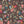Freya wallpaper by Curate Space in brown, full repeat of loose painterly flowers and leaves