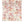 Mina wallpaper by Curate Space in off-white, rolled length showing dramatic layered florals and foliage