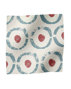 Curling Linen Fabric, large scale
