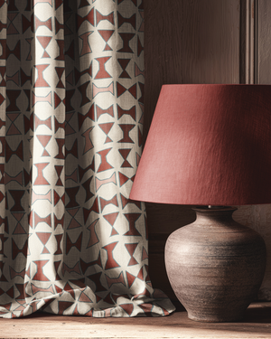 Diablo Linen Fabric by Annika Reed Studio