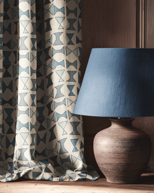 Diablo Linen Fabric by Annika Reed Studio