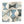 Diablo Linen Fabric in Blues