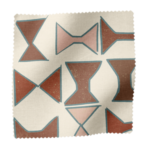 Diablo Linen Fabric in Earthy