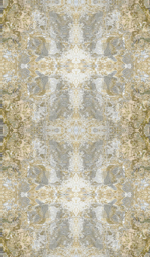 Dune Sand velvet by Dami and Em Design in beige, full repeat of a woven design