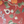 Eden wallpaper by Deus ex Gardenia in orange, flat sample of lush leaves and fruit