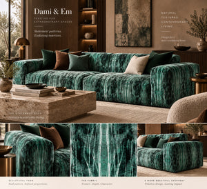 Emerald Forest velvet