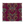 Garden of India velvet by Tatie Lou in burgundy, flat sample of an Indian-style garden medallion