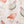 Hen fabric by Seed Home Designs in white, pattern sample of watercolour hens