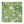 Hepta linen by Bethie Tricks in green, full repeat of leafy rosettes