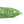 Hepta linen by Bethie Tricks in green, leafy rosettes as a cushion