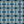 Indigo Itajime wallpaper by Tatie Lou in blue, flat sample of itajime shibori folds