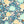 Jade linen by Claire de Quénetain in blue, full repeat of a hand-painted floral design