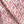 Jaipur linen by Annika Reed in red, draped close-up of block-print medallions