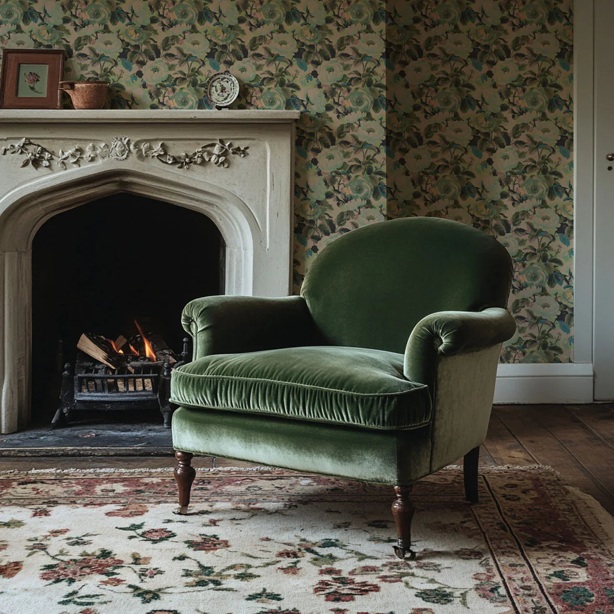 Botanical Wallpaper & Fabric