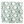 Kit Moon linen by Annika Reed in blue and green, full repeat of crescent moons in a lattice