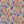 Les Fleurs wallpaper by Tatie Lou in pale blue, pattern sample of dense painterly flowers