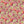 Les Fleurs wallpaper by Tatie Lou in pink and yellow, flat sample of dense painterly flowers