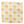 Marigold linen by Annika Reed in yellow, flat sample of marigold flowers
