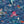 Ocean Waves wallpaper by Brand McKenzie in blue, pattern detail of sea creatures in rolling waves