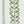 Olive linen by Annika Reed in green, close-up of olive branch stripes