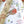 Organic Turn of the Seasons Robin linen by Seed Home Designs in orange and green, flat sample of robins among foliage
