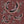 Pachamama velvet by Tatie Lou in burgundy, flat sample of flying cranes