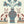 Pair of Cats Linen Fabric by Annika Reed Studio