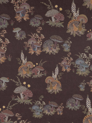 Spicewood Wallpaper in Chocolate by Parker and Jules