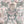 Punk Rocks wallpaper by Brand McKenzie in pink, close view of punk animals among roses