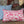 Riad linen by Bethie Tricks in blue, a tile pattern on a scatter cushion